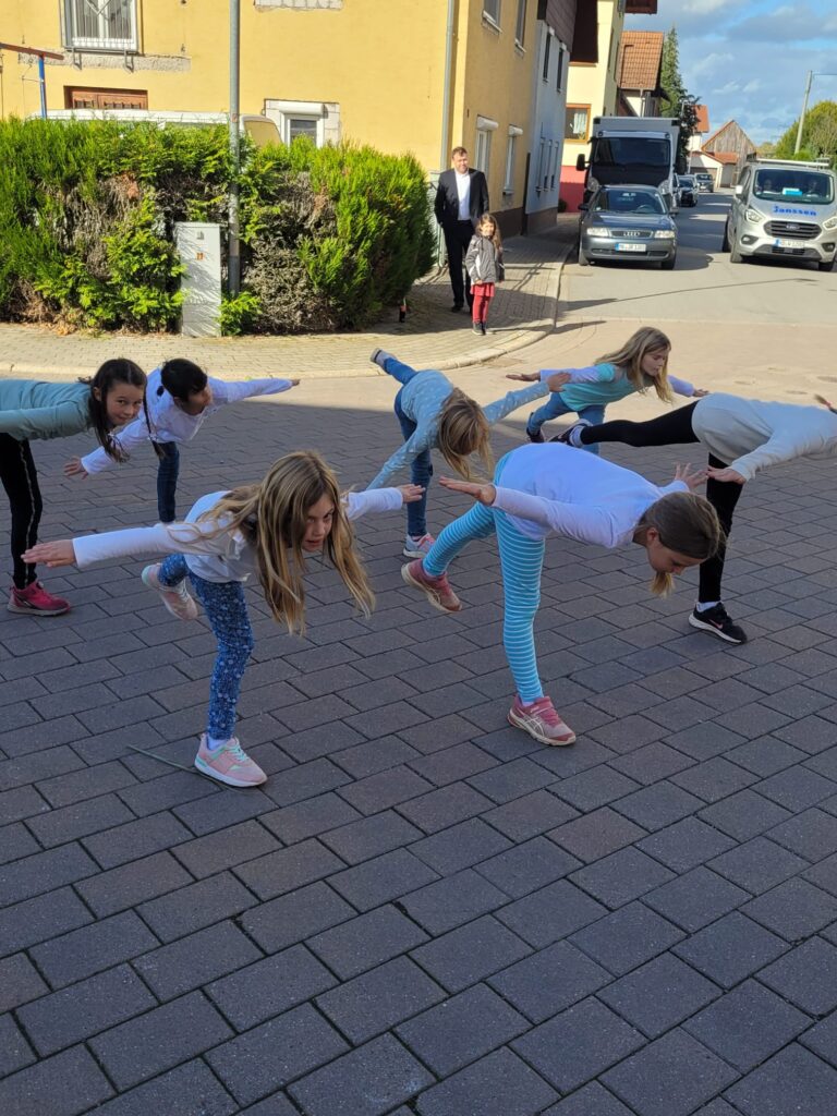Training im Freien