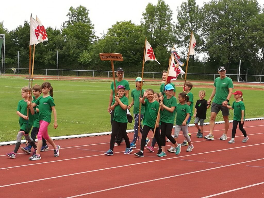 Einmarsch beim Turnfest